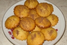 Кексики с изюмом на кефире
