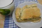 Пирог с рыбой и картошкой