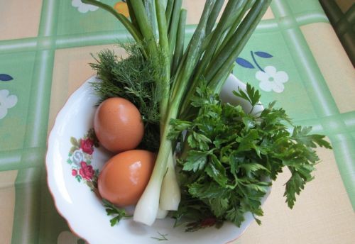 Рецепт Соленые сырники с зеленью