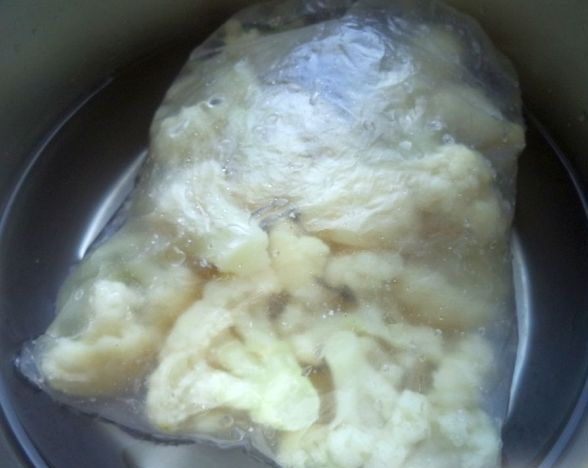 Рецепт Замороженная цветная капуста на сковороде