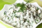 Легкий и быстрый салат Леди без майонеза