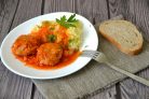 "Ёжики" с рисом и морковью