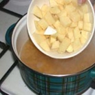 Рецепт Суп гороховый с орехами