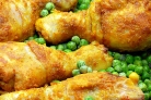 Курица с горохом