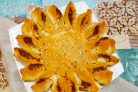 Пирог "Подсолнух" с мясом