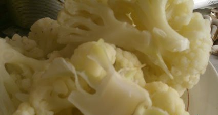 Рецепт Суфле из курицы с цветной капустой