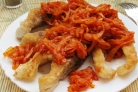 Карп под соусом