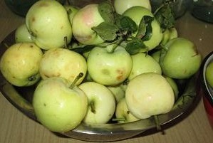 Рецепт Варенье из яблок "Белый налив" дольками