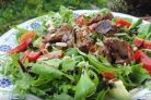 Cалат из печени курицы