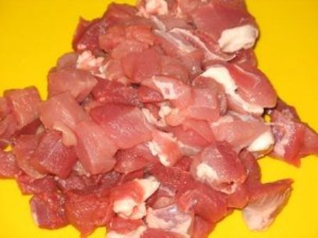 Рецепт Гуляш из свинины со сливками