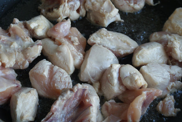 Рецепт Тушеная курица с рисом
