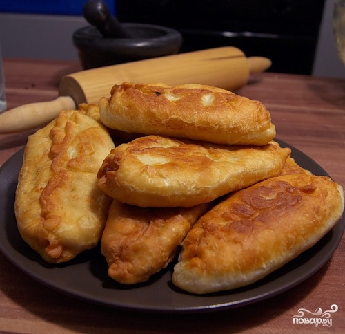 Рецепт Пирожки с картошкой на сковороде