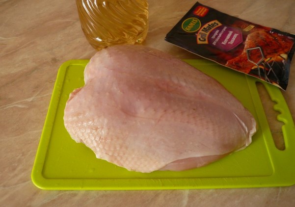 Рецепт Куриная грудка с цветной капустой