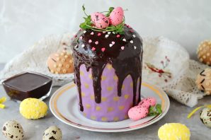 Глазурь для пасхального кулича с сахаром