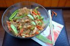 Рецепт салата из фунчозы с курицей