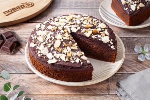 Постный шоколадный кекс