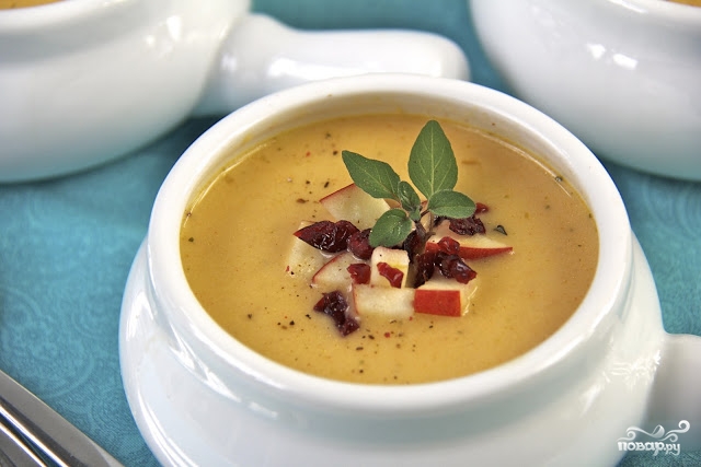 Рецепт Суп с яблоками