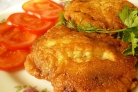 Мясо в сырном кляре