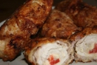 Хрустящие куриные рулады