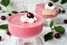 Вишневый мусс с манной крупой