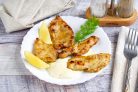 Куриная пиката с вином