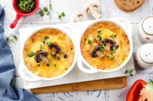 Жульен с грибами в аэрогриле