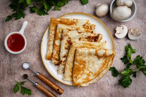 Грибные блины