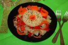 Салат из моркови с ананасом
