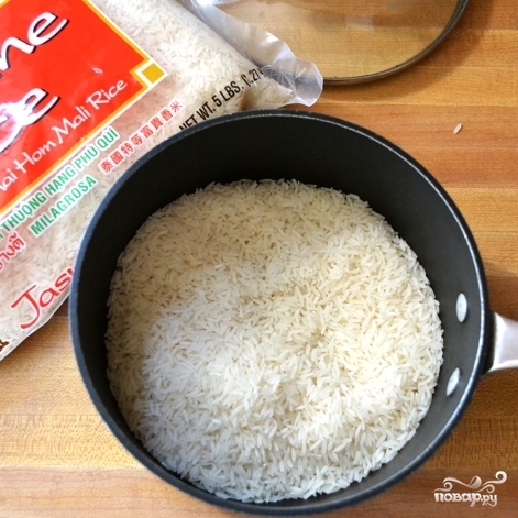 Рецепт Салат с рисом и креветками