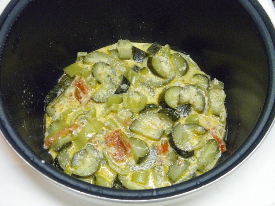 Тушеные кабачки с овощами на сковороде с фото пошагово