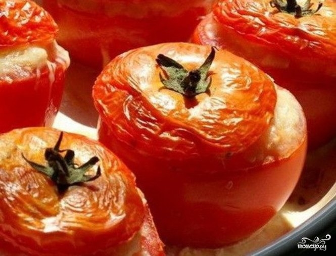 Рецепт Жульен в помидорах