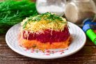 Салат "Дюймовочка" со свеклой