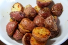 Картошка с чесноком