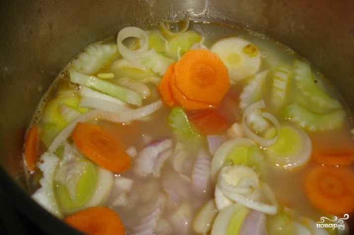 Вегетарианский фасолевый суп