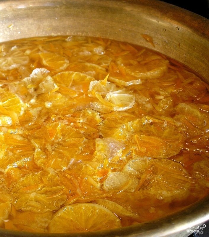 Рецепт Варенье из апельсинов и лимонов