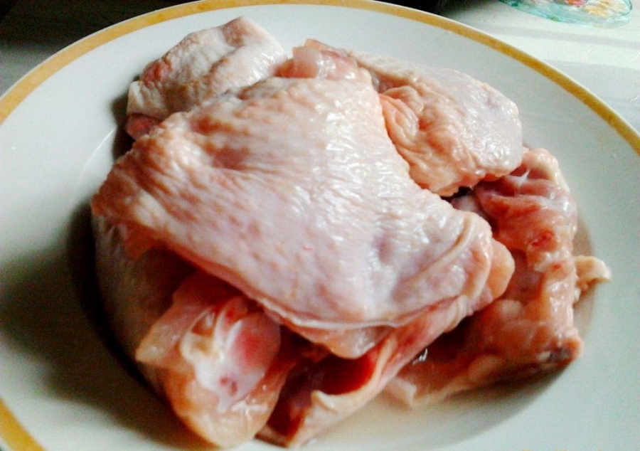 Рецепт Курица в молочно-чесночном соусе на сковороде