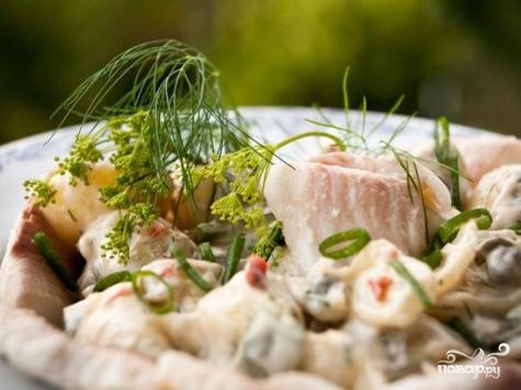 Рецепт Плотва в лимонном соусе