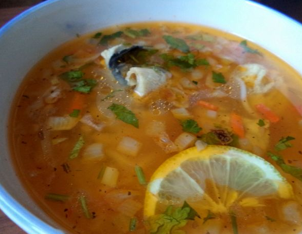 Суп со скумбрией замороженной рецепт с фото