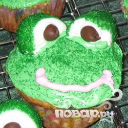 Рецепт Кексы "Лягушки"