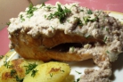 Форель с яичным соусом