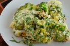 Брокколи с яйцом и сыром в духовке: рецепт с фото