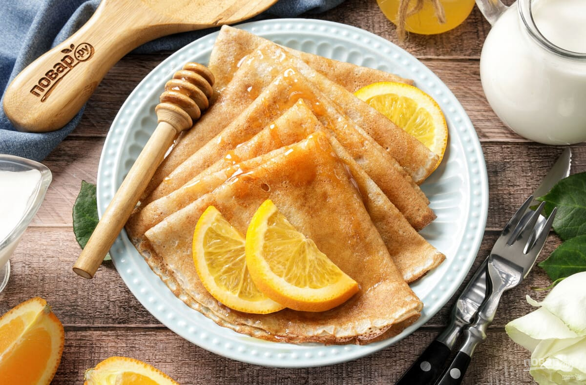 Блины на кефире