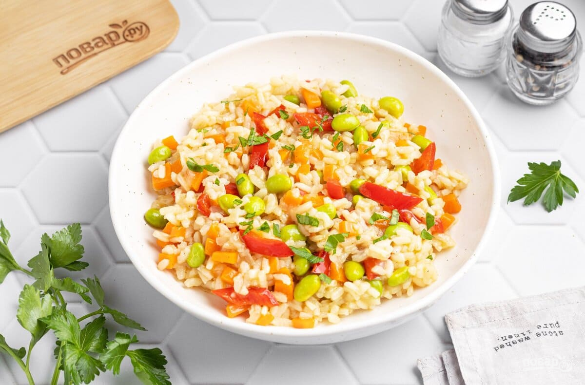 Рис с овощами