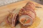 Мясной рулет с морковью
