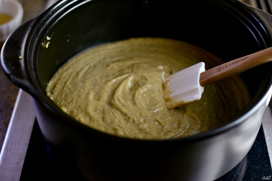 Крем-суп из брокколи и цветной капусты