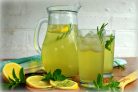 Лимонад из тархуна, лимона и мяты
