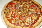 Овощная пицца с сыром Моцарелла