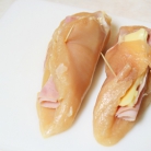 Рецепт Курица с ветчиной и сыром