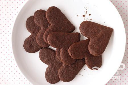 Рецепт Сладкие шоколадные сердечки