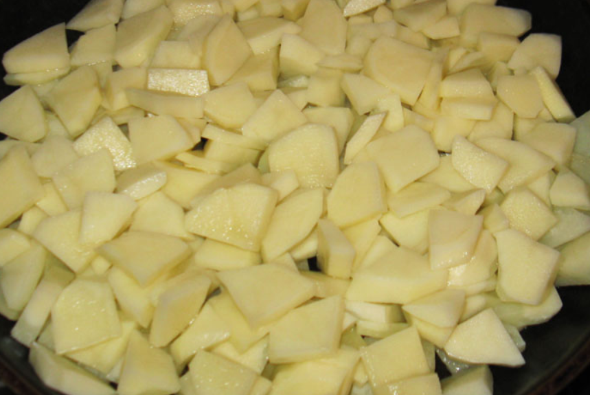 Рецепт Жареные колбаски с картошкой
